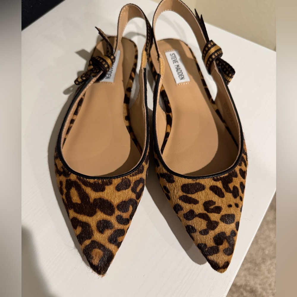 Women’s Steve Madden Olsen Leopard Flats